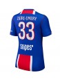 Paris Saint-Germain Warren Zaire-Emery #33 Domácí Dres pro Dámské 2026-27 Krátký Rukáv Paris Saint-Germain Warren Zaire-Emery #33 Domácí Dres pro Dámské 2026-27 Krátký Rukáv